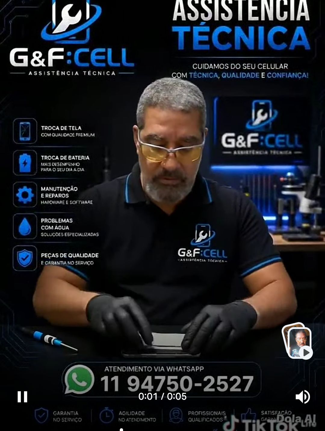 Assistência técnica de celular logo