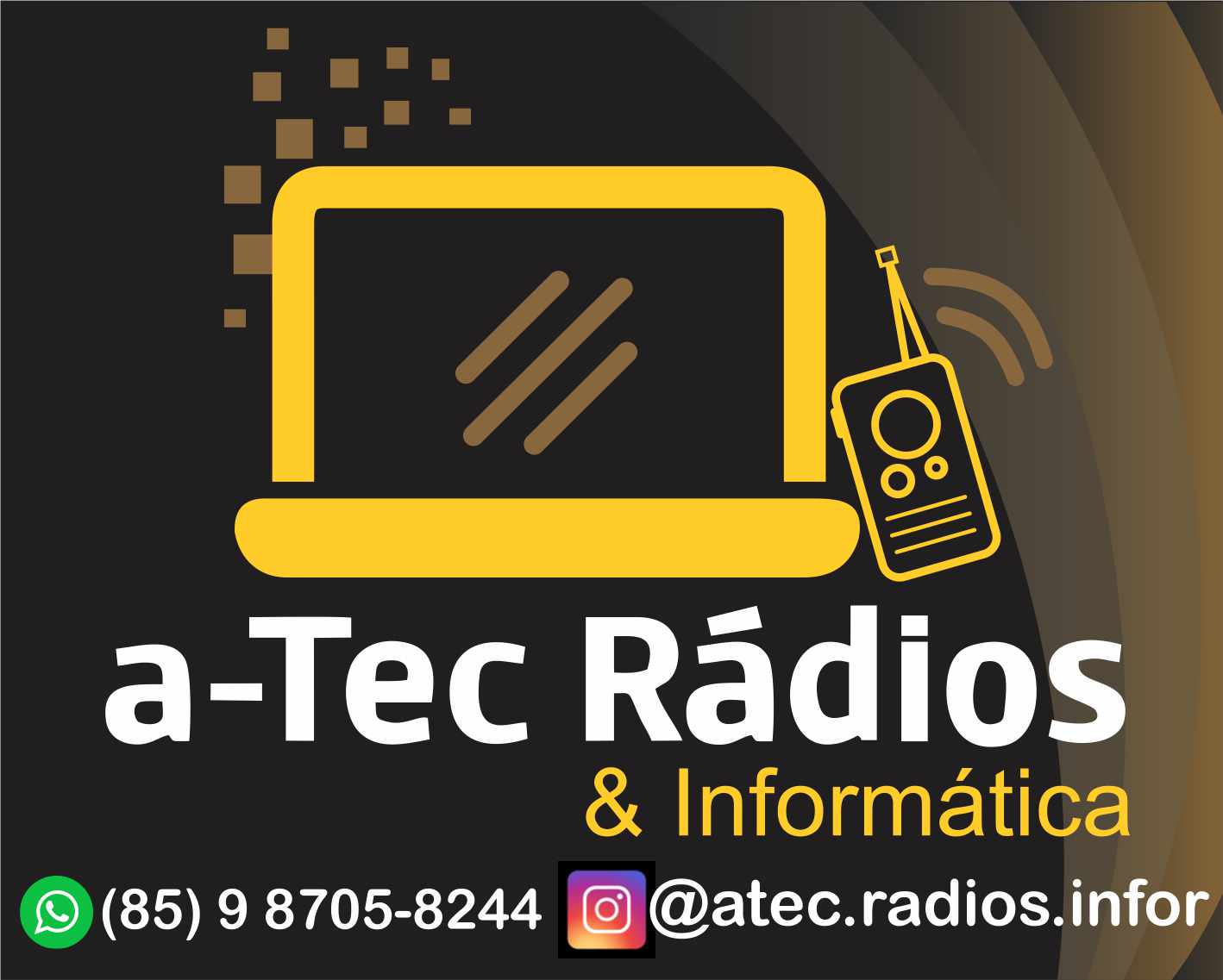 aTec Rádios e Informática logo