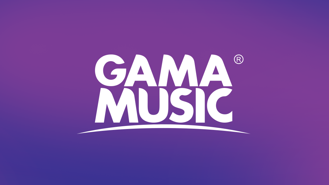 GAMA MUSIC logo