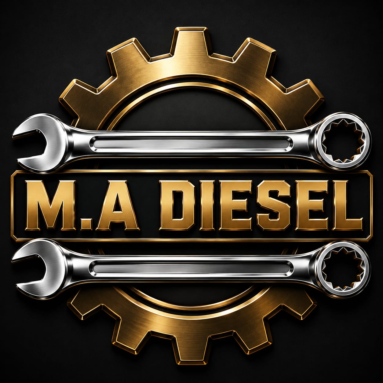 M.A diesel logo