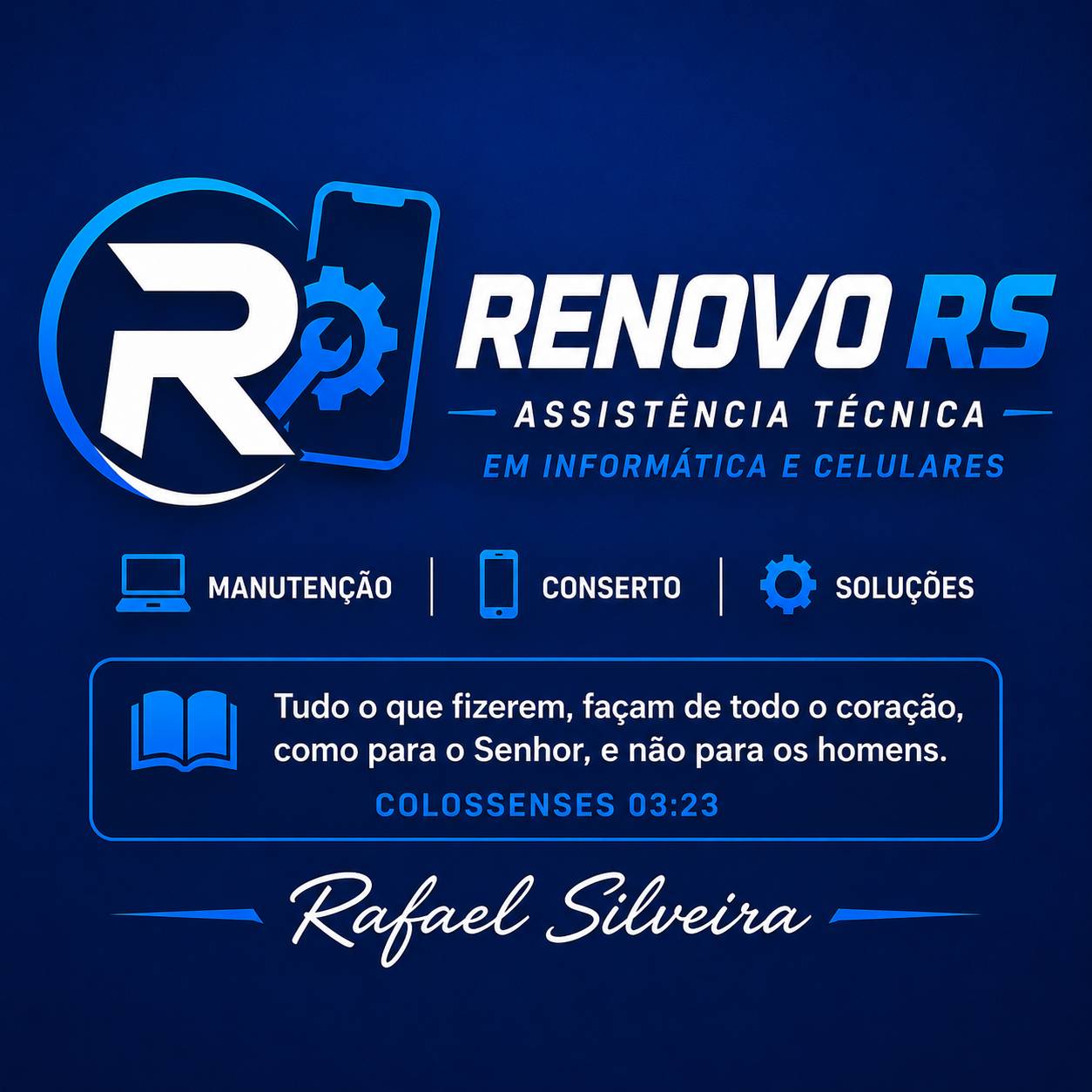 RENOVO RS ASSITÊNCIA TECNICA logo